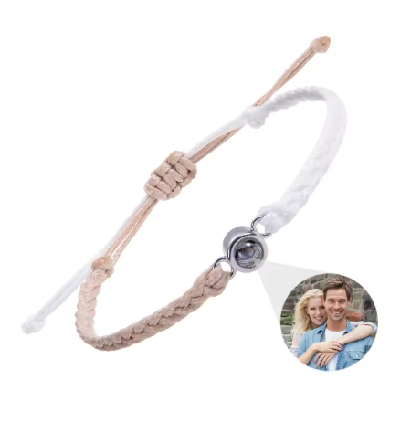 Rope Photo Bracelet