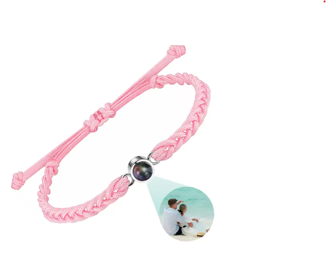 Rope Photo Bracelet