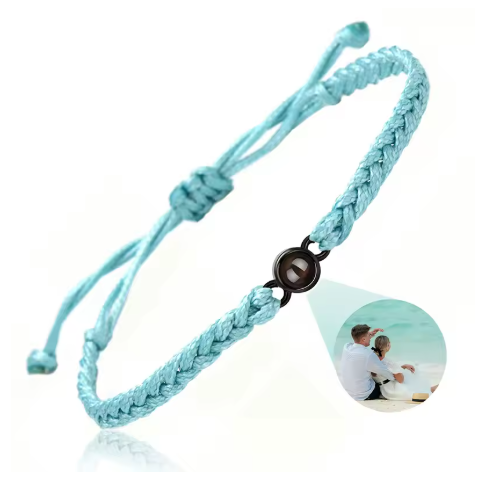Rope Photo Bracelet