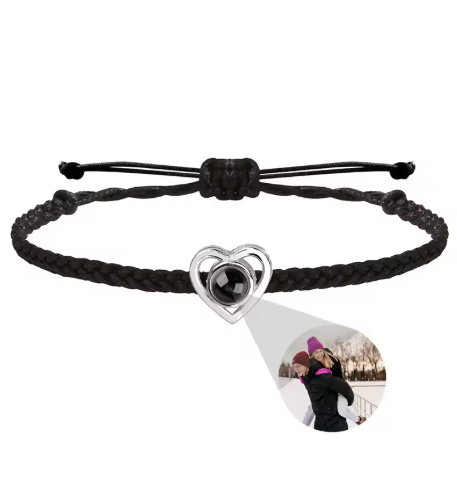 Rope Photo Bracelet