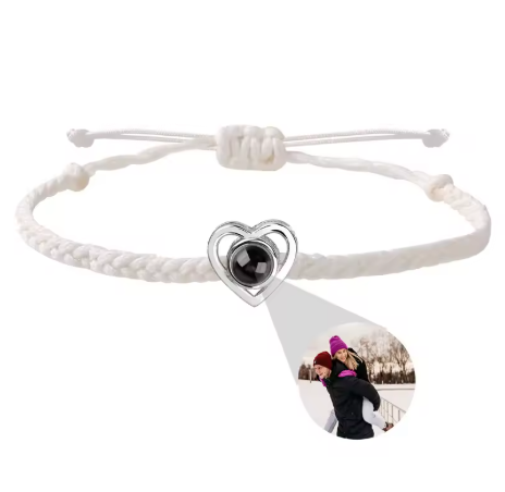 Rope Photo Bracelet