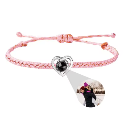 Rope Photo Bracelet