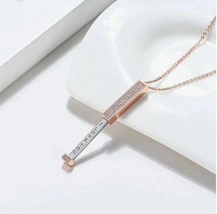 I Love You -Hidden Message Necklace