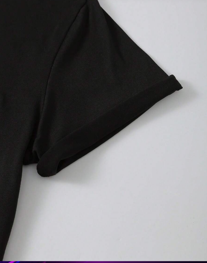 Customized T-shirt with text and design