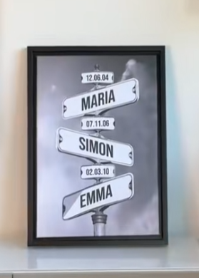Personalized Vintage Frame