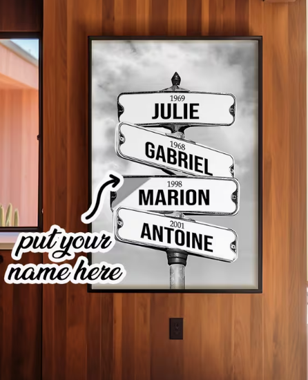 Personalized Vintage Frame